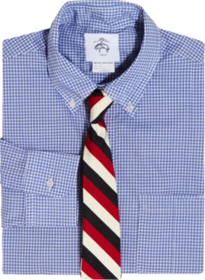 Black Fleece Check Dress Shirt