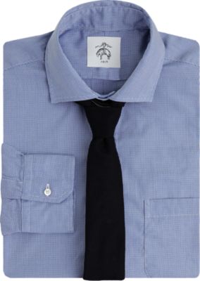 Black Fleece Houndstooth Dress Shirt
