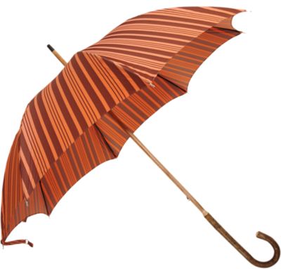 Barneys New York Lovely Variegated Stripe Folding Umbrella