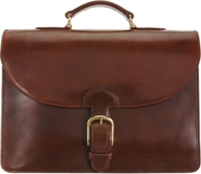 Saddlers Union Three Gusset Briefcase