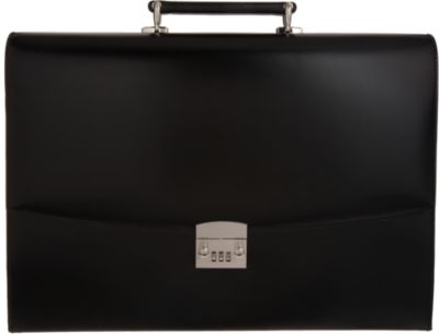 Barneys New York Three Gusset Briefcase