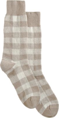 Barneys New York Check Sock