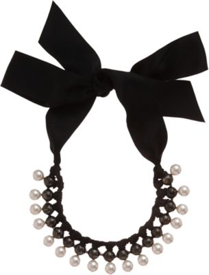 Lanvin Boule & Pearl Choker