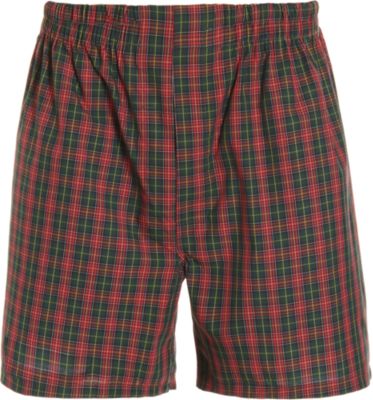 Barneys New York Full Fit Tartan Plaid Boxer
