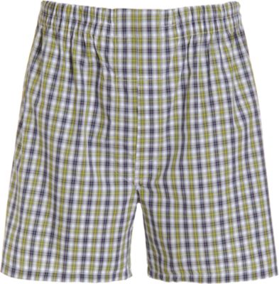 Barneys New York Full Fit Tartan Plaid Boxer