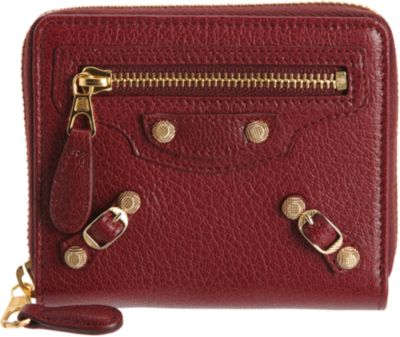 Balenciaga Giant Mini Continental Zip Gold Hamilton