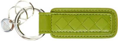 Bottega Veneta Rectangular Intrecciato Keychain