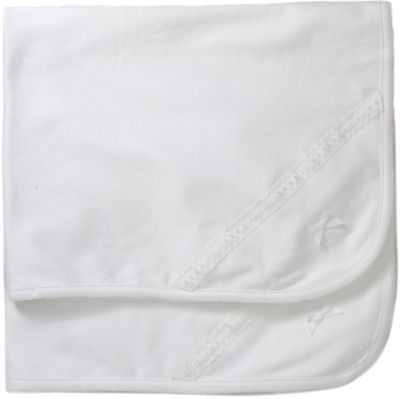 Royal Baby for Barneys New York Dot Trim Blanket