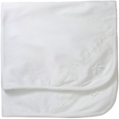 Royal Baby for Barneys New York Dot Trim Blanket