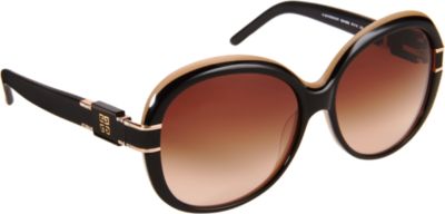 Givenchy Contrast Trim Round Frame