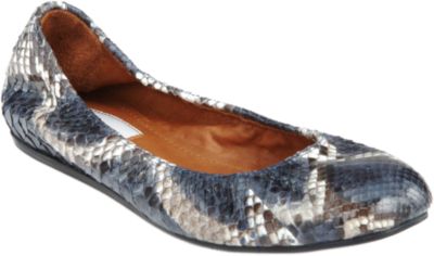 Lanvin Python Ballet Flat