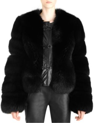 Alexander Wang Fur Puffer Jacket
