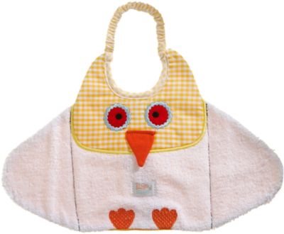 Zigozago Owl Bib