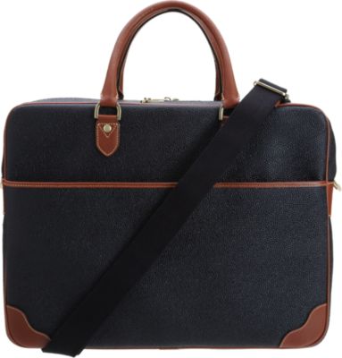 Mulberry Scotchgrain Overnight Briefcase
