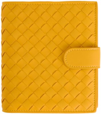 Bottega Veneta Intrecciato French Flap Wallet