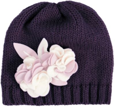 Catya Two-Tone Flower Cap