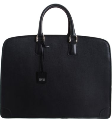 Barneys New York Three Gusset Briefcase