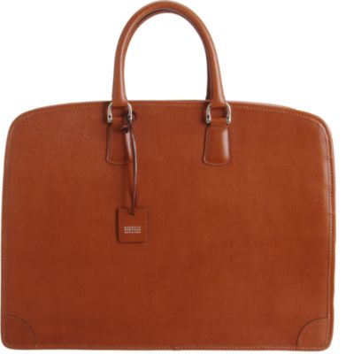 Barneys New York Three Gusset Briefcase