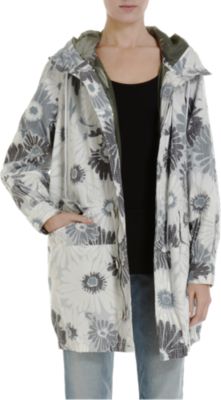 Marc Jacobs Floral Print Parka