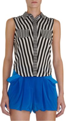 Wayne Striped Sleeveless Top