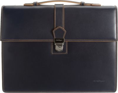 Salvatore Ferragamo Single Gusset Briefcase