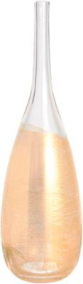 Caleb Siemon Gold Leaf Tall Bottle Vase