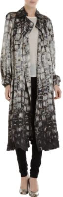 Lanvin Crystal Trench Coat