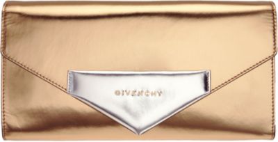 Givenchy Metallic clutch