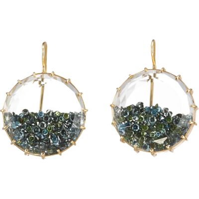 Renee Lewis Blue Diamond 'Shake' Earrings