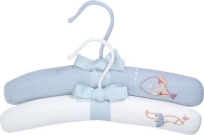 Poeme & Poesie Embroidered Hanger Set
