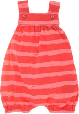 Little Marc Jacobs Sleeveless Striped Romper