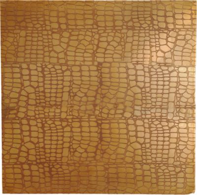 Kim Seybert Brass Croc Placemat