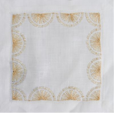 Kim Seybert Crescent Moon Cocktail Napkin