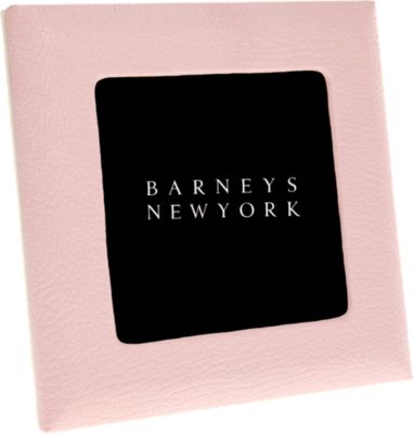 Barneys New York Leather 4 x 4 Frame