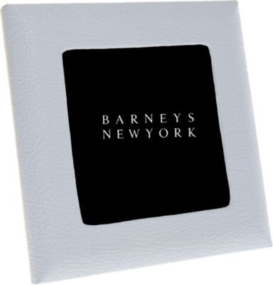 Barneys New York Leather 4 x 4 Frame