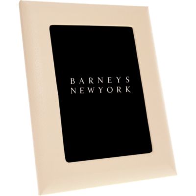 Barneys New York Leather 5 x 7 Frame
