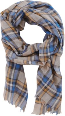 Barneys New York Gingham Check Scarf