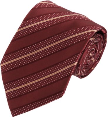 Brioni Check Stripe Tie