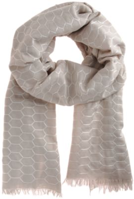 House of Waris Honeycomb Embroidered Shawl