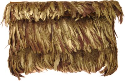 Dransfield & Ross Painted Feather Pillow