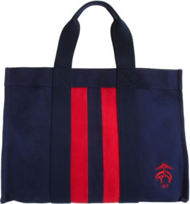 Black Fleece Canvas Tote
