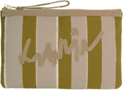 Lanvin Striped Pochette