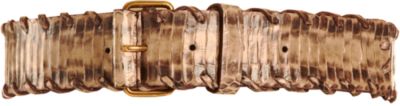 Lanvin Snakeskin Belt