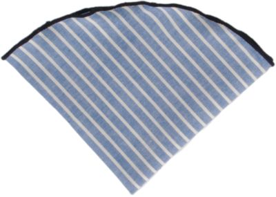 Alexander Olch Pinstripe Pocket Round