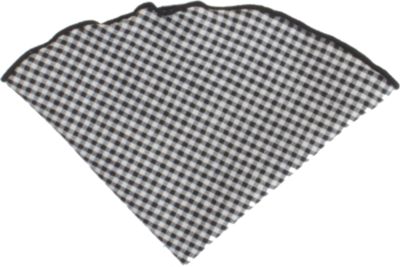 Alexander Olch Small Check Pocket Round