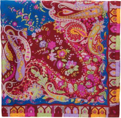 Etro Paisley Pocket Square