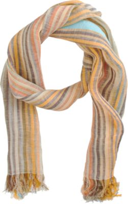 Etro Multi-Stripe Tassel Scarf