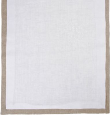 Barneys New York Linen Table Runner