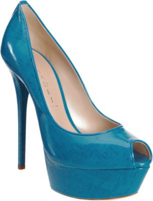 Casadei Peep Toe Pump