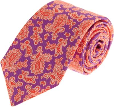Kiton Small Paisley Tie